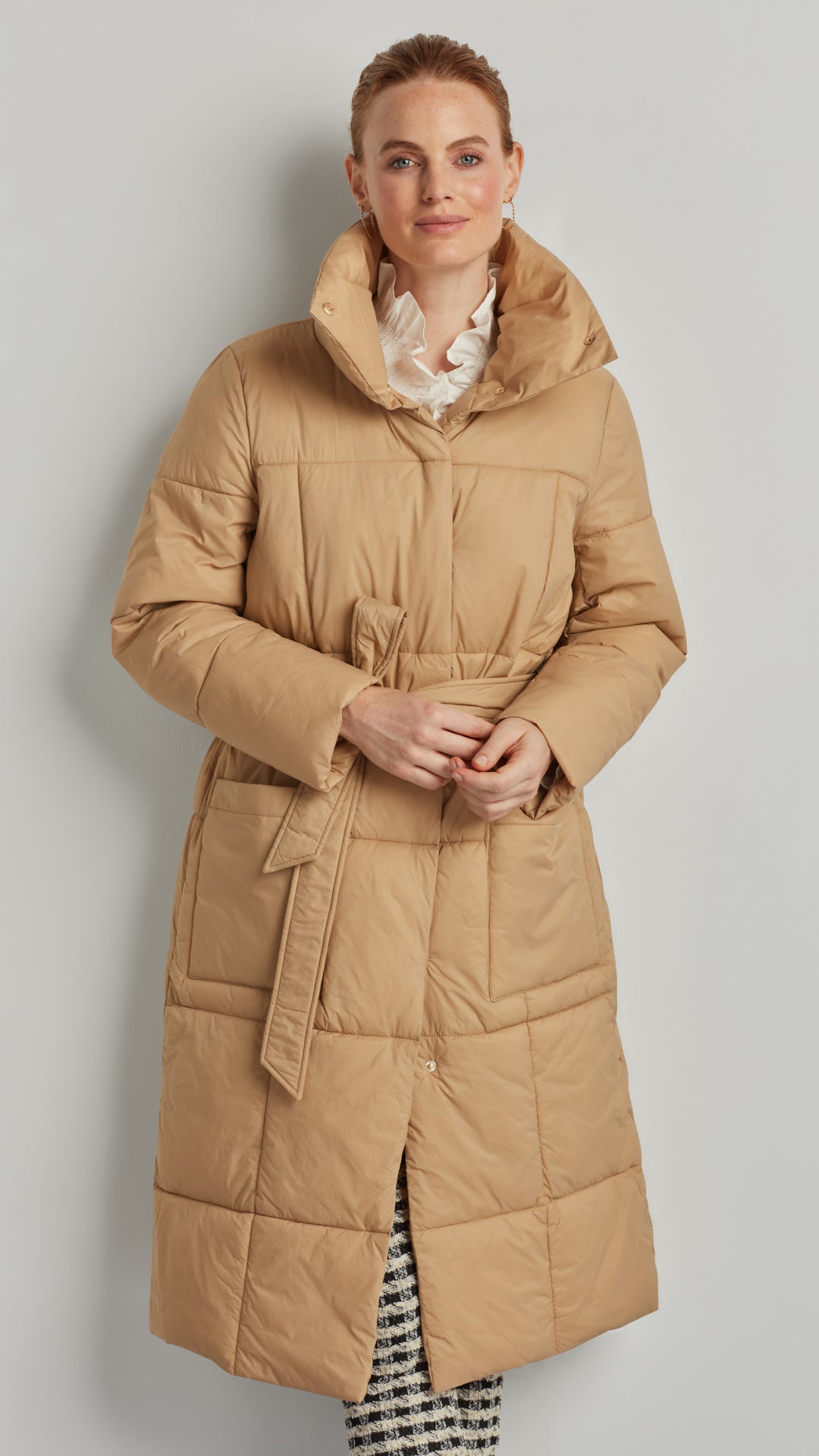 BELTED PILLOW COAT – Ellen Tracy