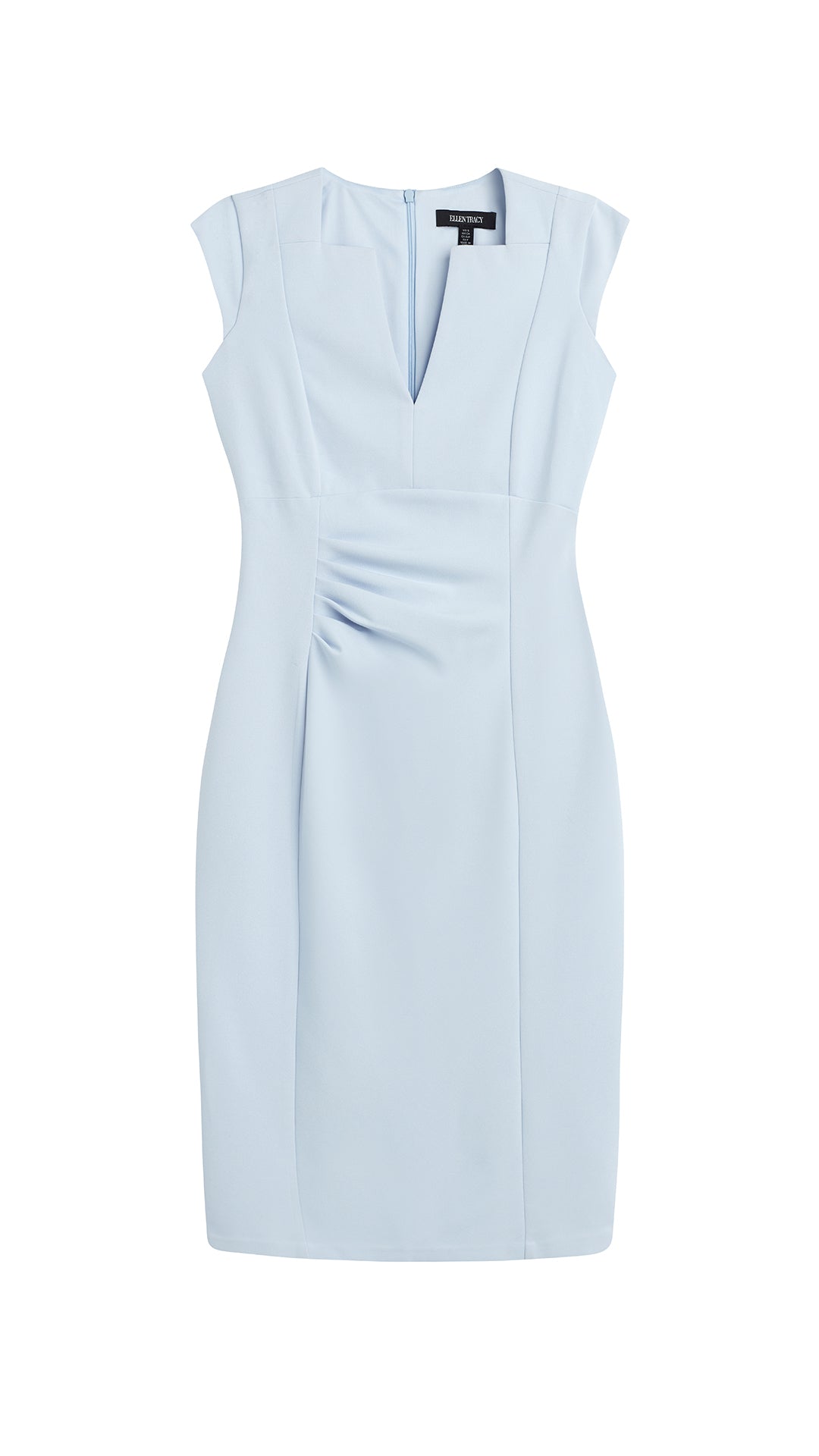 SIDE PLEATED PENCIL DRESS – Ellen Tracy